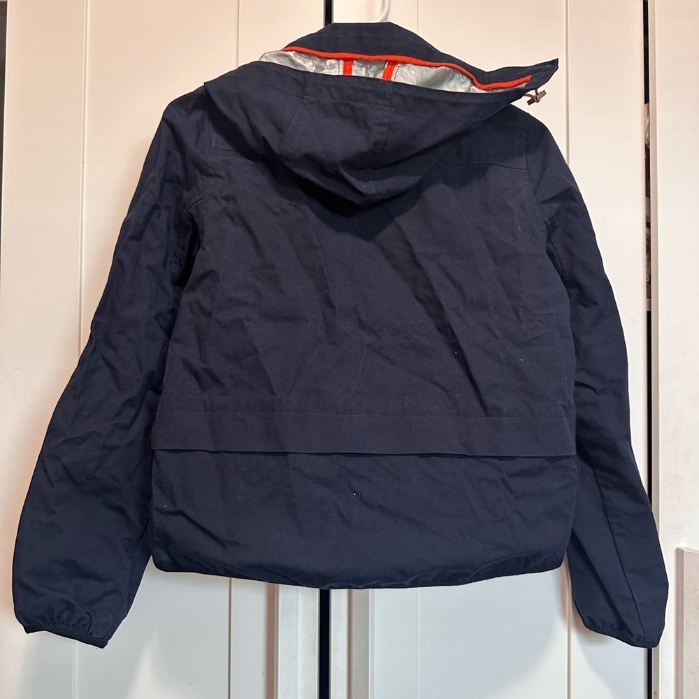 Banana‎ Republic Dark Blue Rain Coat Jacket size XS - Picture 6 of 10